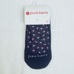 NWT Pure Barre Sticky Socks - Sheer Posy